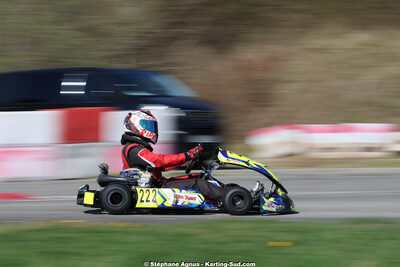 29 & 30/03/2025 : 2ème manche du Championnat du Sud au circuit d’Aigues-Vives (photos Stéphane Agnus) 2025 — karting