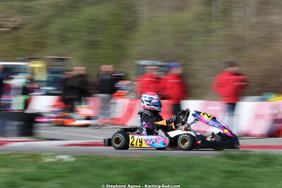 29 & 30/03/2025 : 2ème manche du Championnat du Sud au circuit d’Aigues-Vives (photos Stéphane Agnus) 2025 — karting