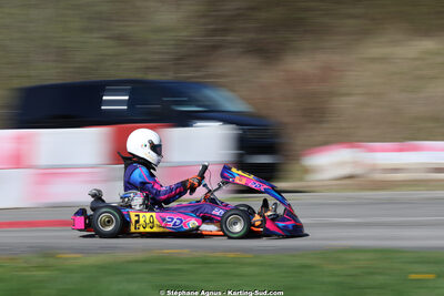 29 & 30/03/2025 : 2ème manche du Championnat du Sud au circuit d’Aigues-Vives (photos Stéphane Agnus) 2025 — karting