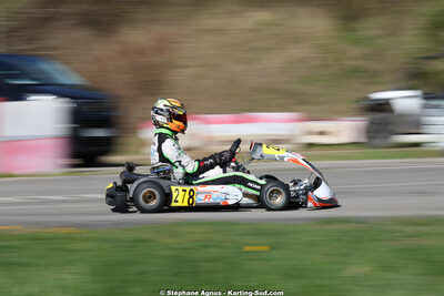 29 & 30/03/2025 : 2ème manche du Championnat du Sud au circuit d’Aigues-Vives (photos Stéphane Agnus) 2025 — karting