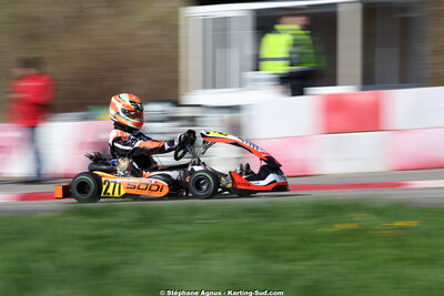 29 & 30/03/2025 : 2ème manche du Championnat du Sud au circuit d’Aigues-Vives (photos Stéphane Agnus) 2025 — karting
