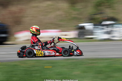 29 & 30/03/2025 : 2ème manche du Championnat du Sud au circuit d’Aigues-Vives (photos Stéphane Agnus) 2025 — karting