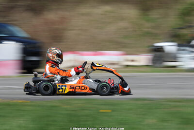 29 & 30/03/2025 : 2ème manche du Championnat du Sud au circuit d’Aigues-Vives (photos Stéphane Agnus) 2025 — karting