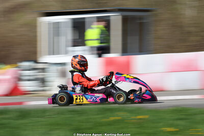 29 & 30/03/2025 : 2ème manche du Championnat du Sud au circuit d’Aigues-Vives (photos Stéphane Agnus) 2025 — karting