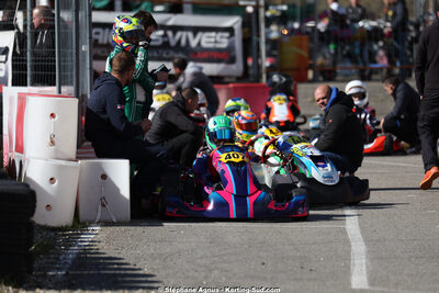 29 & 30/03/2025 : 2ème manche du Championnat du Sud au circuit d’Aigues-Vives (photos Stéphane Agnus) 2025 — karting