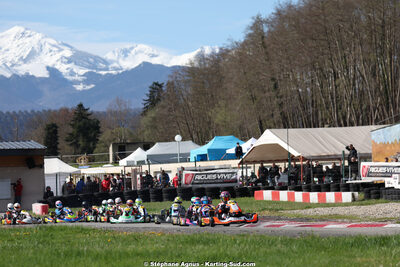 29 & 30/03/2025 : 2ème manche du Championnat du Sud au circuit d’Aigues-Vives (photos Stéphane Agnus) 2025 — karting