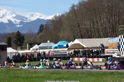 29 & 30/03/2025 : 2ème manche du Championnat du Sud au circuit d’Aigues-Vives (photos Stéphane Agnus) 2025 — karting