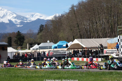 29 & 30/03/2025 : 2ème manche du Championnat du Sud au circuit d’Aigues-Vives (photos Stéphane Agnus) 2025 — karting