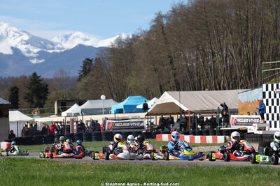29 & 30/03/2025 : 2ème manche du Championnat du Sud au circuit d’Aigues-Vives (photos Stéphane Agnus) 2025 — karting
