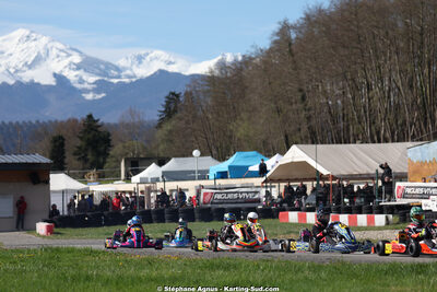 29 & 30/03/2025 : 2ème manche du Championnat du Sud au circuit d’Aigues-Vives (photos Stéphane Agnus) 2025 — karting
