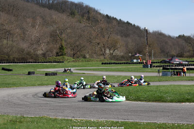 29 & 30/03/2025 : 2ème manche du Championnat du Sud au circuit d’Aigues-Vives (photos Stéphane Agnus) 2025 — karting