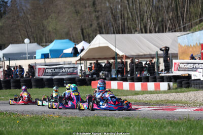 29 & 30/03/2025 : 2ème manche du Championnat du Sud au circuit d’Aigues-Vives (photos Stéphane Agnus) 2025 — karting