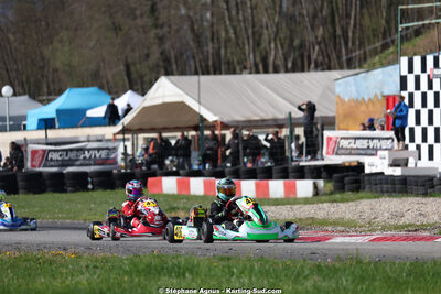29 & 30/03/2025 : 2ème manche du Championnat du Sud au circuit d’Aigues-Vives (photos Stéphane Agnus) 2025 — karting