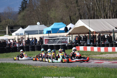 29 & 30/03/2025 : 2ème manche du Championnat du Sud au circuit d’Aigues-Vives (photos Stéphane Agnus) 2025 — karting