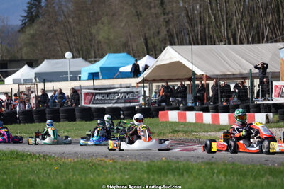 29 & 30/03/2025 : 2ème manche du Championnat du Sud au circuit d’Aigues-Vives (photos Stéphane Agnus) 2025 — karting