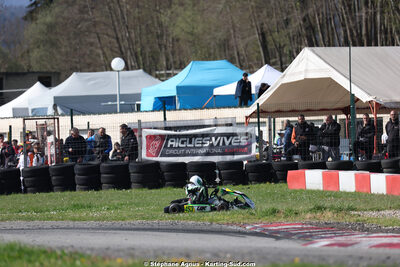 29 & 30/03/2025 : 2ème manche du Championnat du Sud au circuit d’Aigues-Vives (photos Stéphane Agnus) 2025 — karting