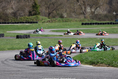 29 & 30/03/2025 : 2ème manche du Championnat du Sud au circuit d’Aigues-Vives (photos Stéphane Agnus) 2025 — karting