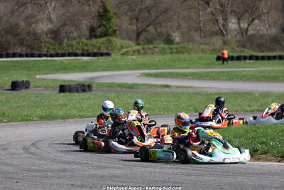 29 & 30/03/2025 : 2ème manche du Championnat du Sud au circuit d’Aigues-Vives (photos Stéphane Agnus) 2025 — karting