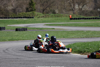 29 & 30/03/2025 : 2ème manche du Championnat du Sud au circuit d’Aigues-Vives (photos Stéphane Agnus) 2025 — karting