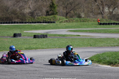 29 & 30/03/2025 : 2ème manche du Championnat du Sud au circuit d’Aigues-Vives (photos Stéphane Agnus) 2025 — karting