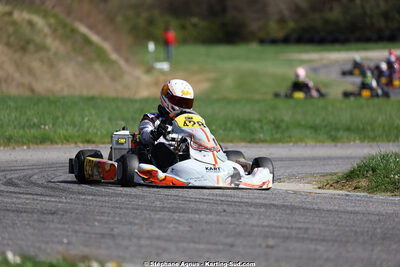 29 & 30/03/2025 : 2ème manche du Championnat du Sud au circuit d’Aigues-Vives (photos Stéphane Agnus) 2025 — karting