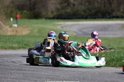 29 & 30/03/2025 : 2ème manche du Championnat du Sud au circuit d’Aigues-Vives (photos Stéphane Agnus) 2025 — karting