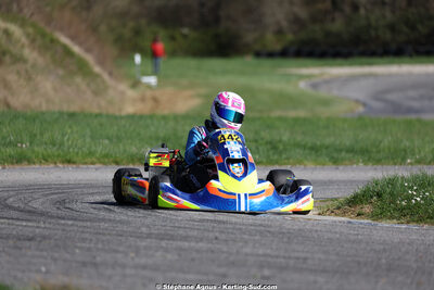 29 & 30/03/2025 : 2ème manche du Championnat du Sud au circuit d’Aigues-Vives (photos Stéphane Agnus) 2025 — karting