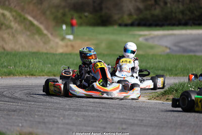 29 & 30/03/2025 : 2ème manche du Championnat du Sud au circuit d’Aigues-Vives (photos Stéphane Agnus) 2025 — karting