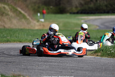 29 & 30/03/2025 : 2ème manche du Championnat du Sud au circuit d’Aigues-Vives (photos Stéphane Agnus) 2025 — karting