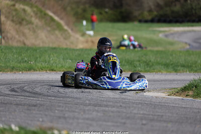 29 & 30/03/2025 : 2ème manche du Championnat du Sud au circuit d’Aigues-Vives (photos Stéphane Agnus) 2025 — karting