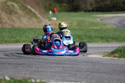 29 & 30/03/2025 : 2ème manche du Championnat du Sud au circuit d’Aigues-Vives (photos Stéphane Agnus) 2025 — karting