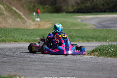 29 & 30/03/2025 : 2ème manche du Championnat du Sud au circuit d’Aigues-Vives (photos Stéphane Agnus) 2025 — karting