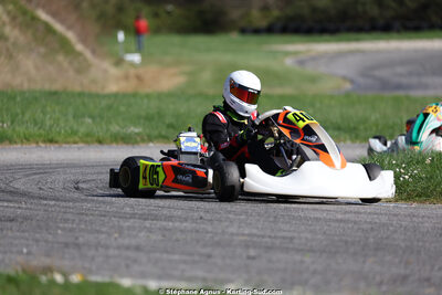 29 & 30/03/2025 : 2ème manche du Championnat du Sud au circuit d’Aigues-Vives (photos Stéphane Agnus) 2025 — karting