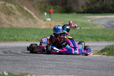 29 & 30/03/2025 : 2ème manche du Championnat du Sud au circuit d’Aigues-Vives (photos Stéphane Agnus) 2025 — karting