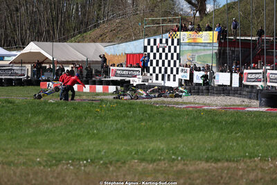 29 & 30/03/2025 : 2ème manche du Championnat du Sud au circuit d’Aigues-Vives (photos Stéphane Agnus) 2025 — karting
