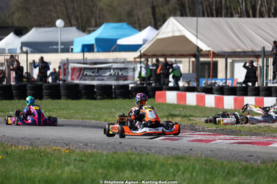 29 & 30/03/2025 : 2ème manche du Championnat du Sud au circuit d’Aigues-Vives (photos Stéphane Agnus) 2025 — karting