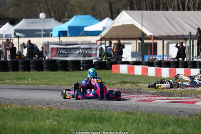 29 & 30/03/2025 : 2ème manche du Championnat du Sud au circuit d’Aigues-Vives (photos Stéphane Agnus) 2025 — karting