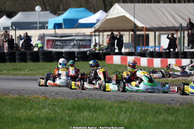29 & 30/03/2025 : 2ème manche du Championnat du Sud au circuit d’Aigues-Vives (photos Stéphane Agnus) 2025 — karting
