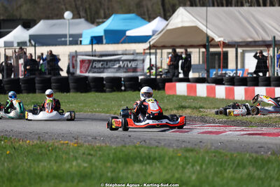 29 & 30/03/2025 : 2ème manche du Championnat du Sud au circuit d’Aigues-Vives (photos Stéphane Agnus) 2025 — karting
