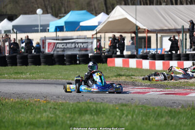 29 & 30/03/2025 : 2ème manche du Championnat du Sud au circuit d’Aigues-Vives (photos Stéphane Agnus) 2025 — karting