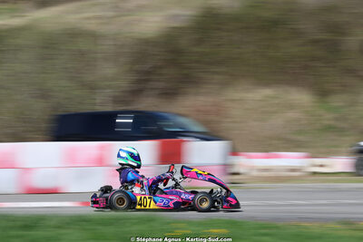 29 & 30/03/2025 : 2ème manche du Championnat du Sud au circuit d’Aigues-Vives (photos Stéphane Agnus) 2025 — karting