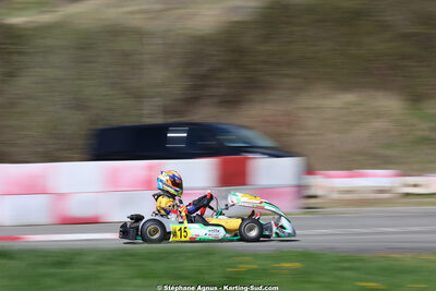 29 & 30/03/2025 : 2ème manche du Championnat du Sud au circuit d’Aigues-Vives (photos Stéphane Agnus) 2025 — karting