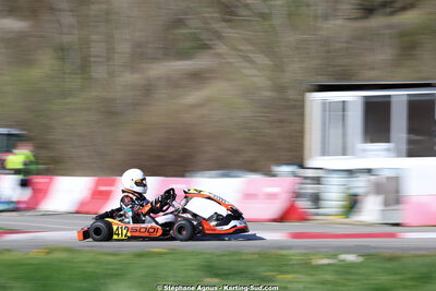 29 & 30/03/2025 : 2ème manche du Championnat du Sud au circuit d’Aigues-Vives (photos Stéphane Agnus) 2025 — karting