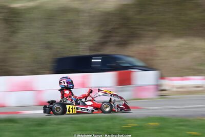 29 & 30/03/2025 : 2ème manche du Championnat du Sud au circuit d’Aigues-Vives (photos Stéphane Agnus) 2025 — karting