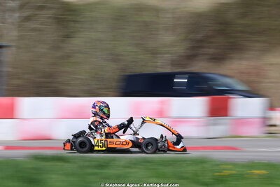 29 & 30/03/2025 : 2ème manche du Championnat du Sud au circuit d’Aigues-Vives (photos Stéphane Agnus) 2025 — karting