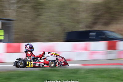 29 & 30/03/2025 : 2ème manche du Championnat du Sud au circuit d’Aigues-Vives (photos Stéphane Agnus) 2025 — karting