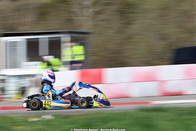 29 & 30/03/2025 : 2ème manche du Championnat du Sud au circuit d’Aigues-Vives (photos Stéphane Agnus) 2025 — karting