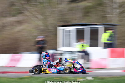 29 & 30/03/2025 : 2ème manche du Championnat du Sud au circuit d’Aigues-Vives (photos Stéphane Agnus) 2025 — karting