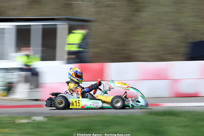 29 & 30/03/2025 : 2ème manche du Championnat du Sud au circuit d’Aigues-Vives (photos Stéphane Agnus) 2025 — karting