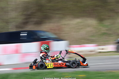 29 & 30/03/2025 : 2ème manche du Championnat du Sud au circuit d’Aigues-Vives (photos Stéphane Agnus) 2025 — karting